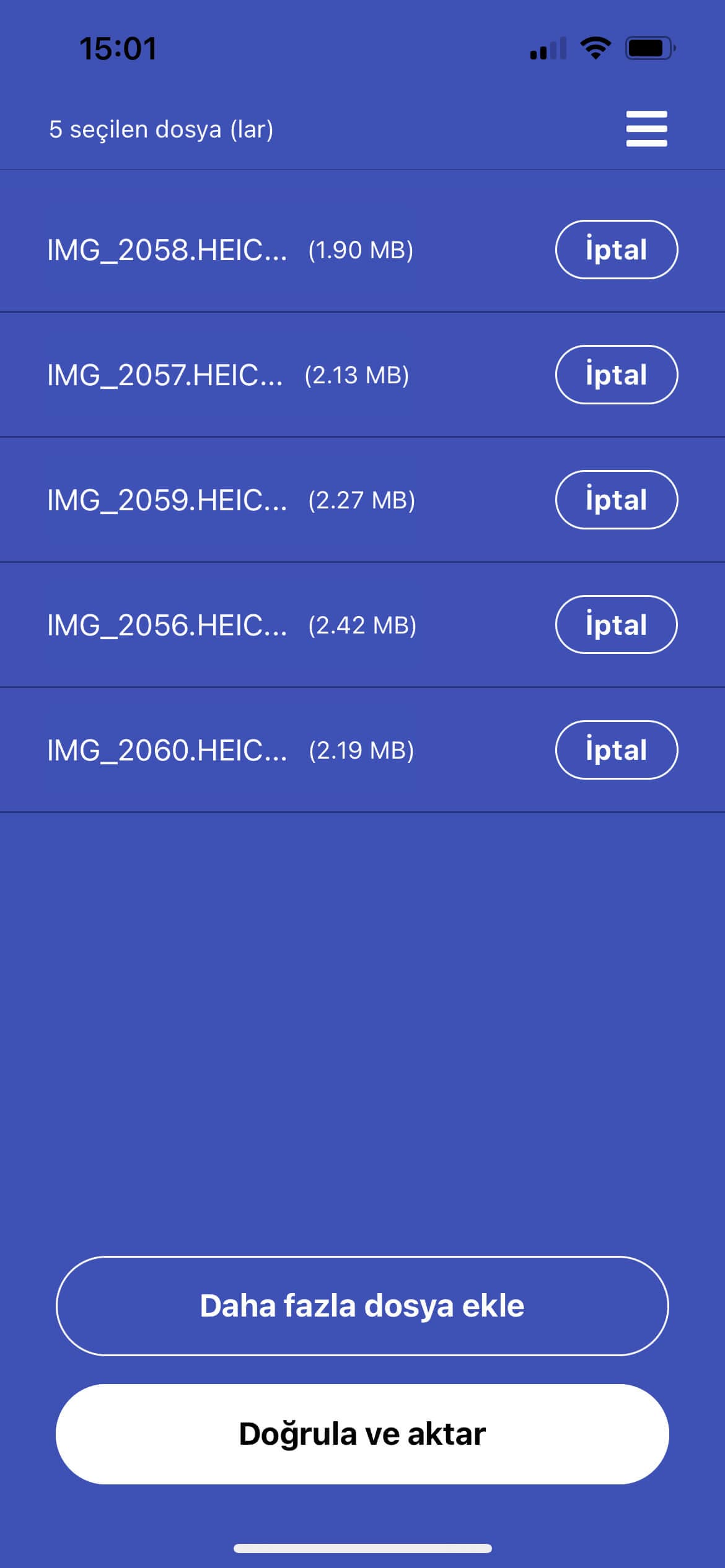 TransferNow mobile Android