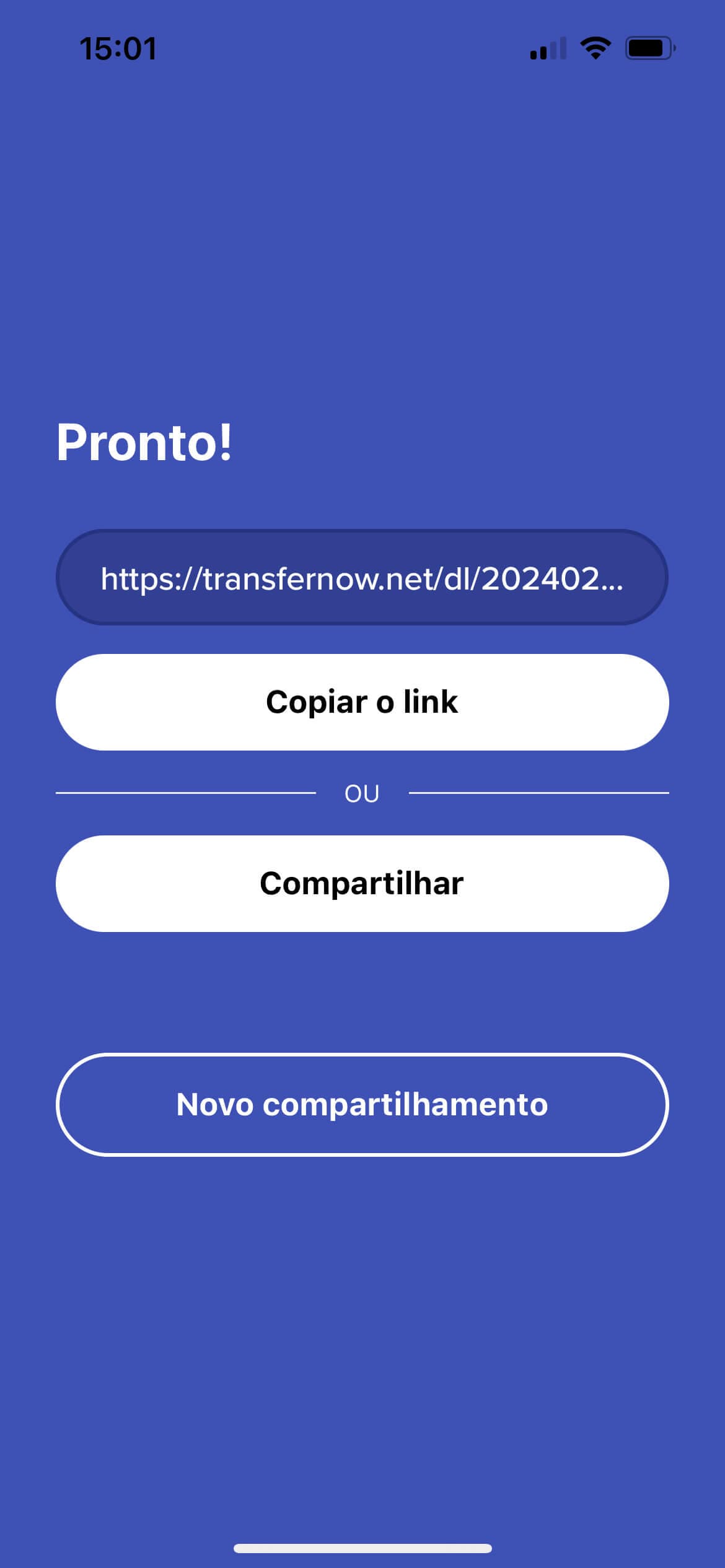 TransferNow mobile iOS