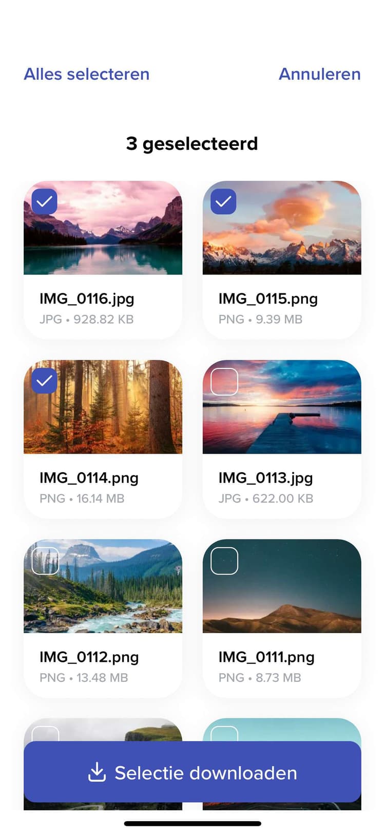 TransferNow mobile iOS