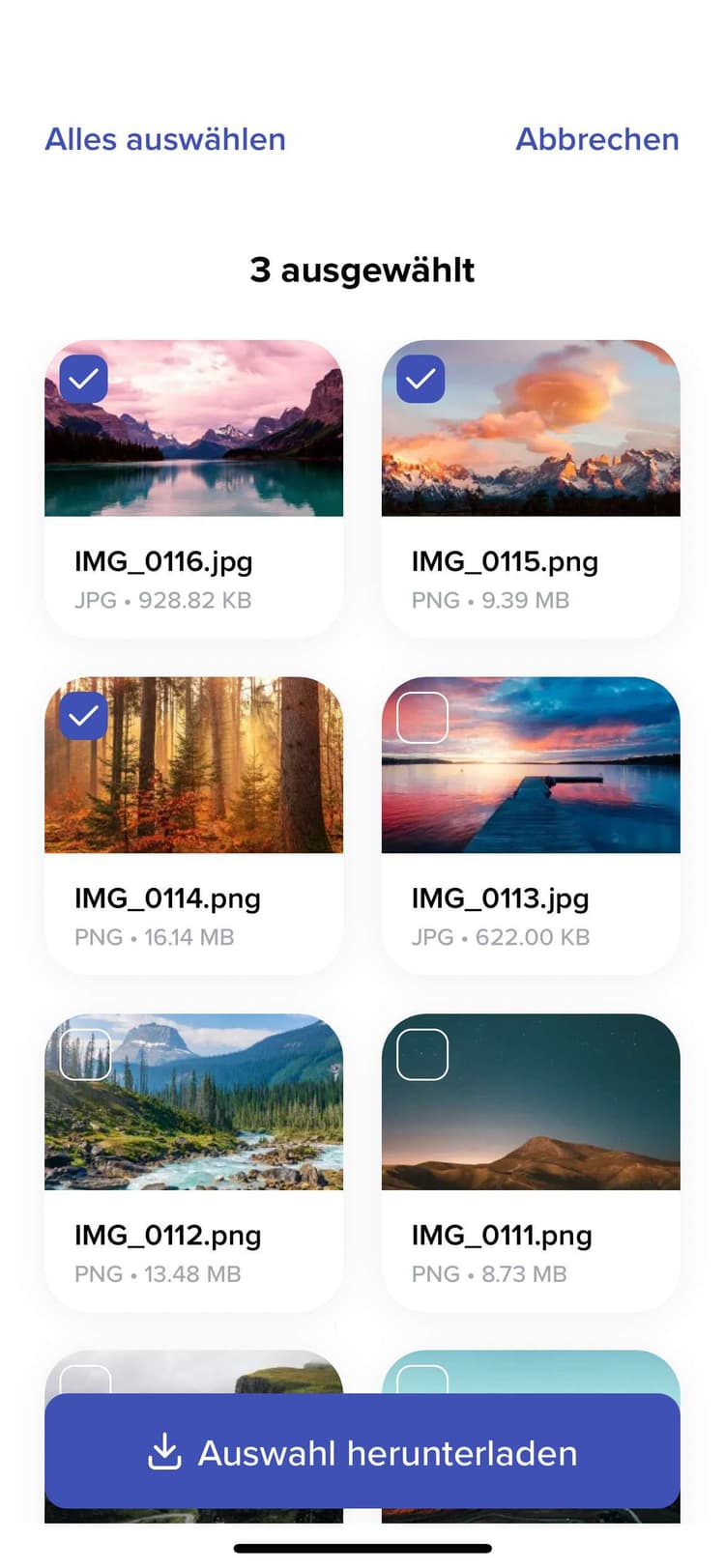 TransferNow mobile iOS