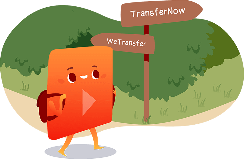 WeTransfer مجاني وبدون تسجيل
