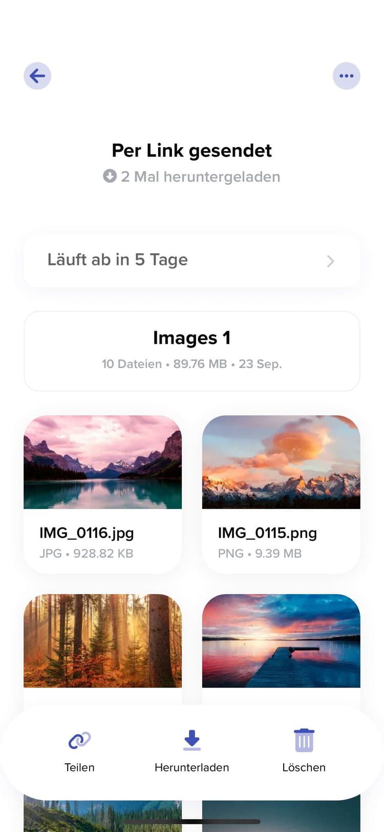 TransferNow mobile iOS