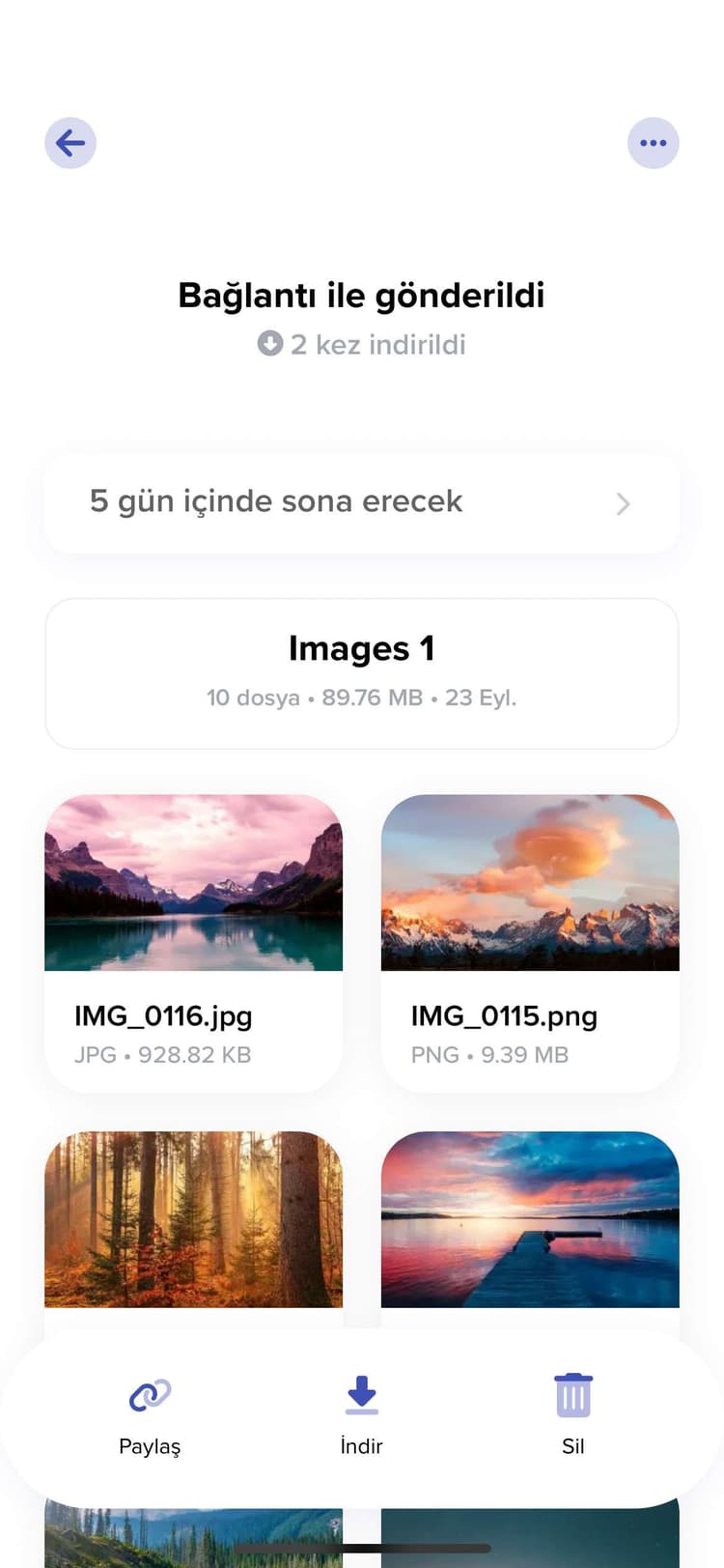 TransferNow mobile Android